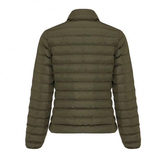IQONIQ Maiko Damen Steppjacke aus recyceltem Polyester, khaki S