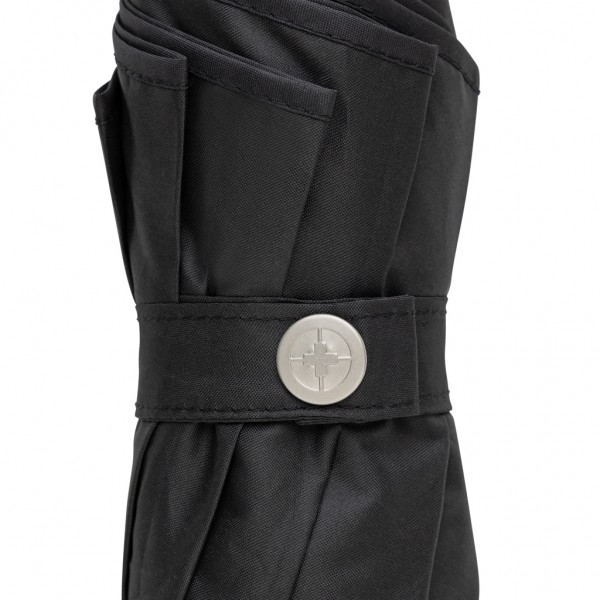 Swiss Peak Vito Aware™ RPET 21` Schirm mit auto open/close, schwarz