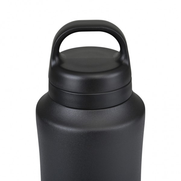 Aviana™ Rowan RCS recycelte Wasserflasche 740ml, schwarz