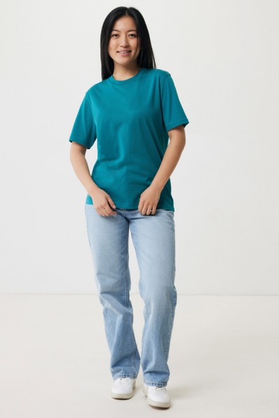 IQONIQ Sierra Lightweight T-Shirt aus recycelter Baumwolle, verdigris XS