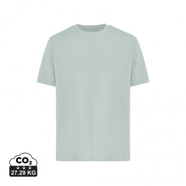 IQONIQ Nikko Heavyweight T-Shirt aus recycelter Baumwolle, Iceberg green XS