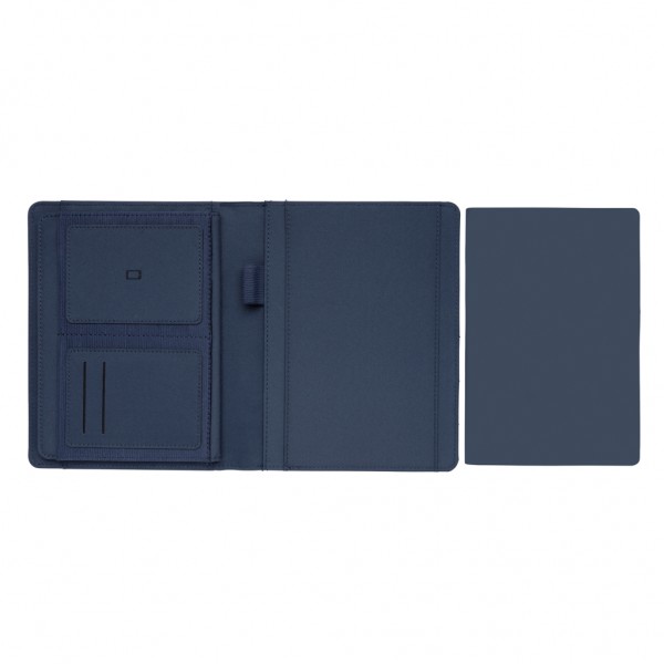 Impact AWARE™ RPET A5 Portfolio, navy blau
