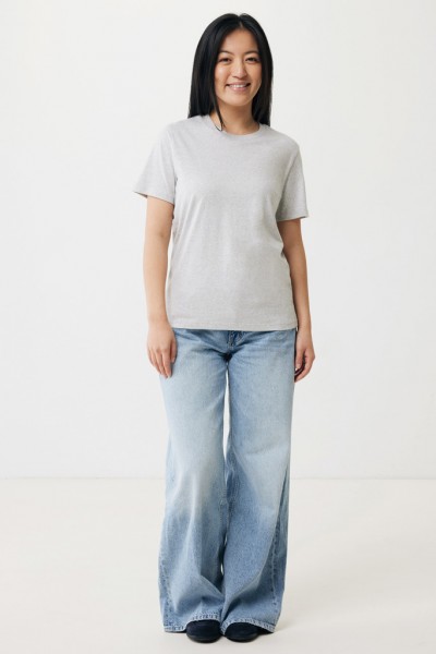 IQONIQ Brett T-Shirt aus recycelter Baumwolle, light heather grey XXS