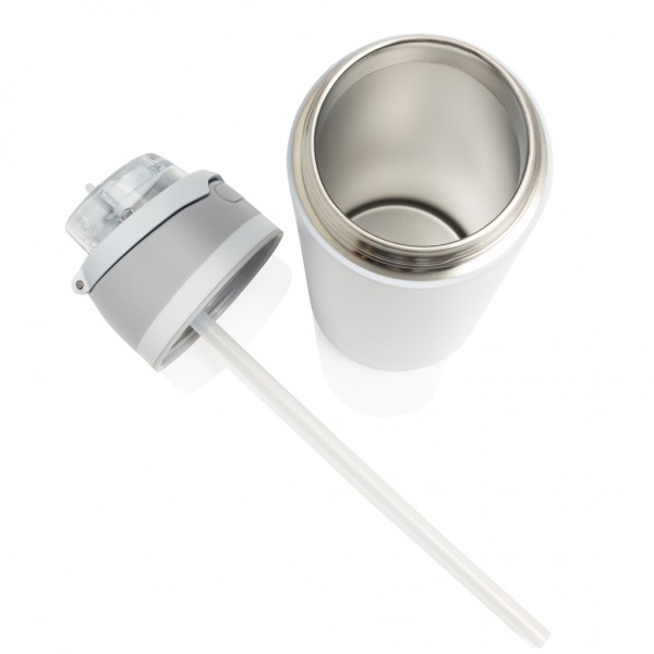 Omni Sip verschließbare Flasche aus RCS-reSteel, 720ml, weiß