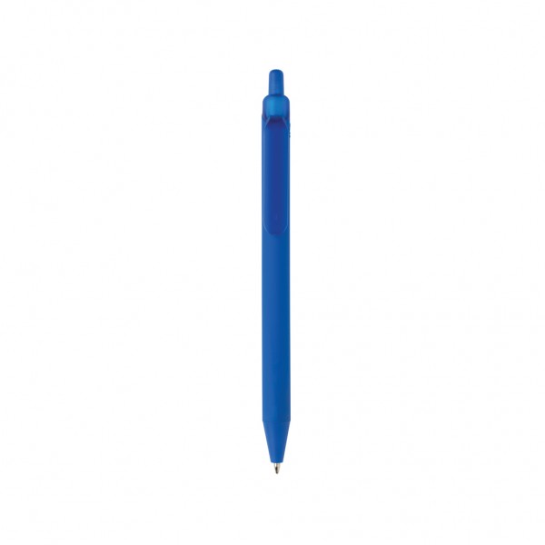 Tide Smooth Touch Stift aus GRS zertifiziert recyceltem ABS, blau