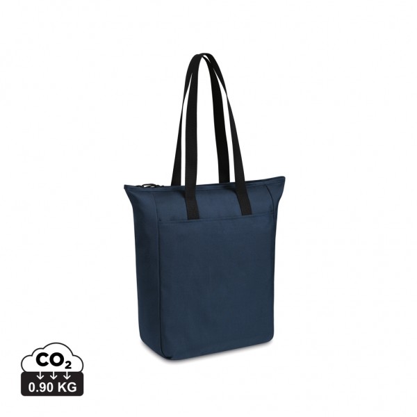 Renew AWARE™ rPET Tragetasche mit Reißverschluss, navy blau