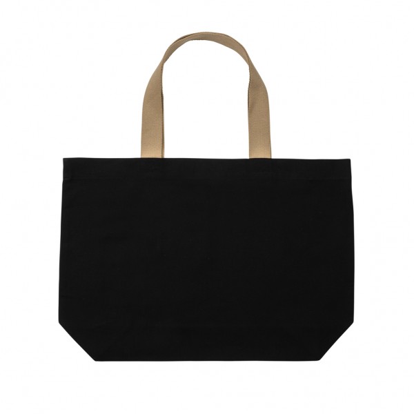 Impact Aware™ 240g/m² große Tasche aus rCanvas, ungefärbt, schwarz