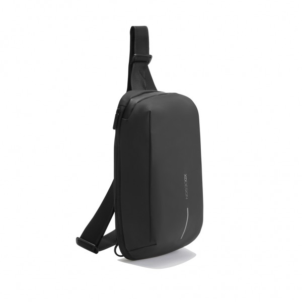 Urban wasserabweisender Sling-Bag, schwarz