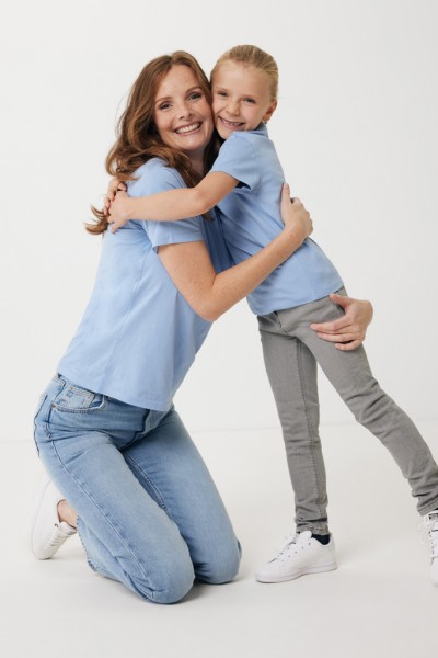 IQONIQ Koli Kids T-Shirt aus recycelter Baumwolle, sky blue 78