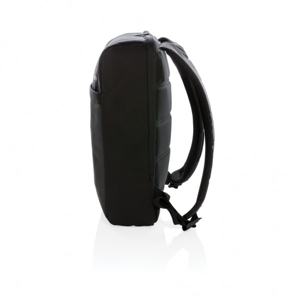 Swiss Peak 15` Anti-Diebstahl RFID & USB Rucksack, schwarz