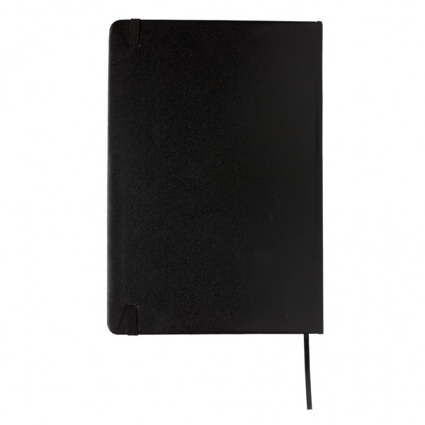 Basic Hardcover Notizbuch A5, schwarz