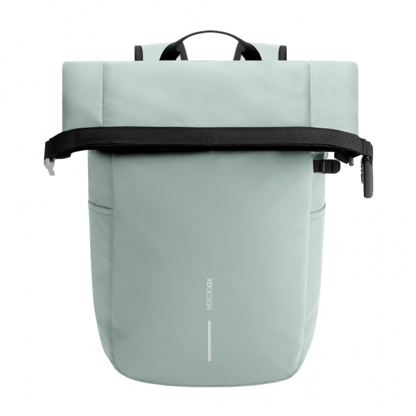 Urban wasserabweisender Anti-Diebstahl Rucksack, Iceberg green