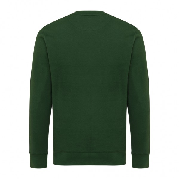 IQONIQ Etosha Lightweight Sweater aus recycelter Baumwolle, forest green S