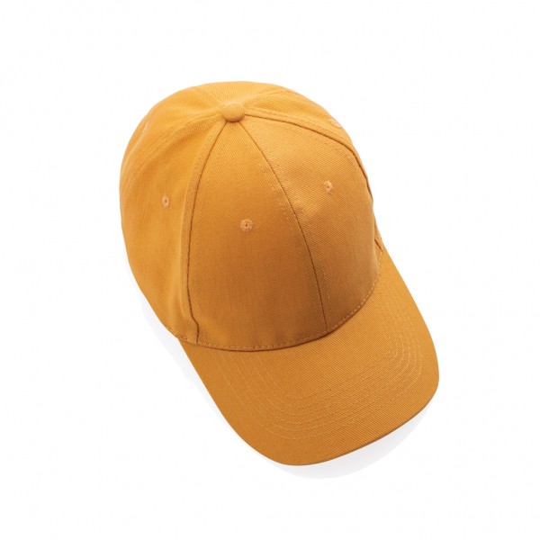 Impact 6 Panel Kappe aus 280gr rCotton mit AWARE™ Tracer, sundial orange