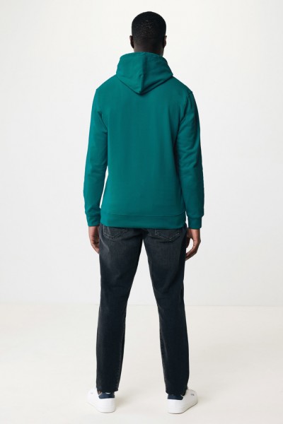 IQONIQ Jasper Hoodie aus recycelter Baumwolle, verdigris M