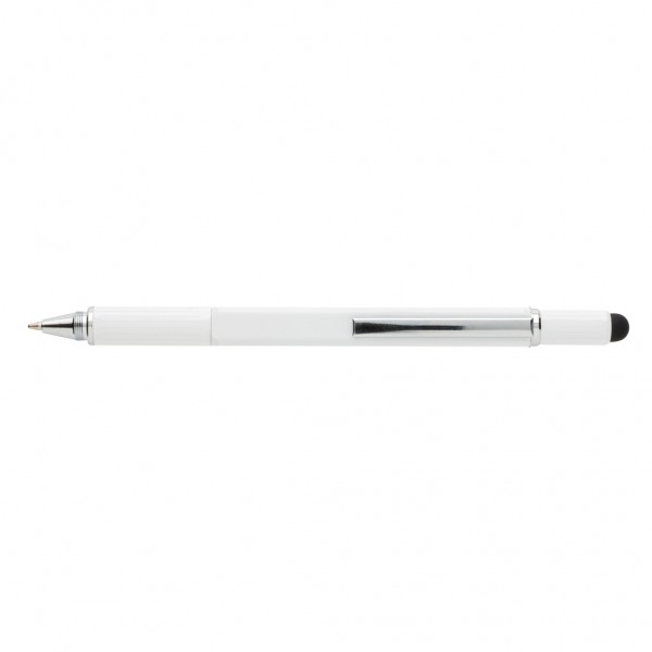 5-in-1 Aluminium Tool-Stift, weiß