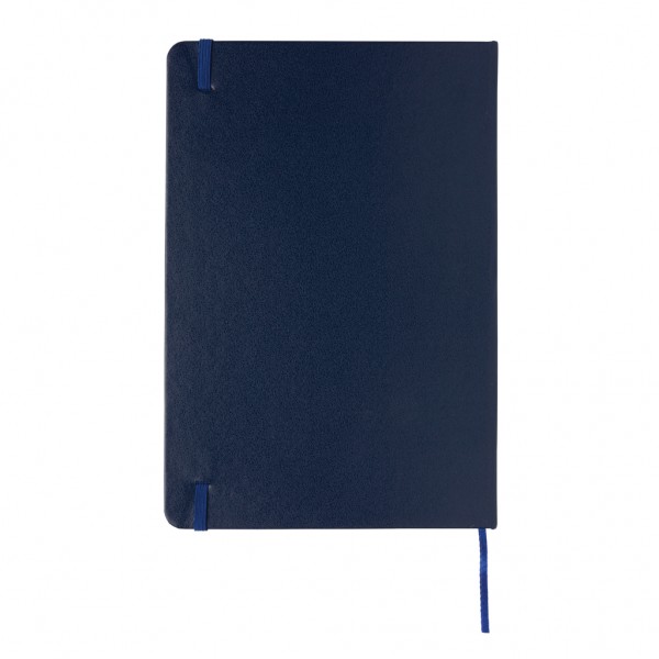 Basic Hardcover Notizbuch A5, navy blau