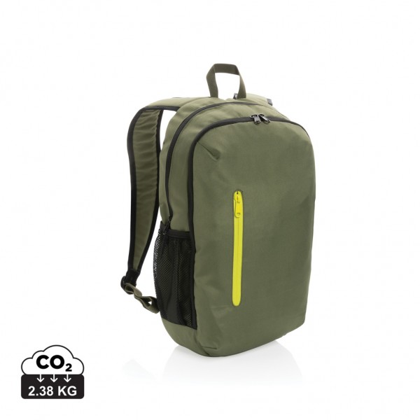 Impact AWARE™ 300D RPET Casual Rucksack, grün