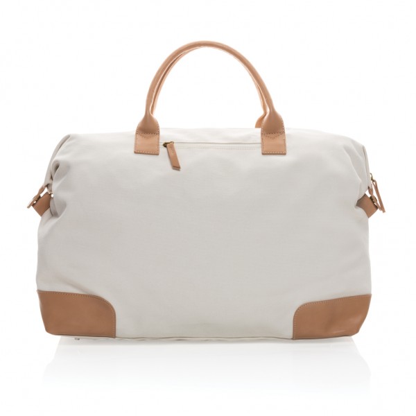 Impact AWARE™ 16 oz. rCanvas große Wochenendtasche, off white