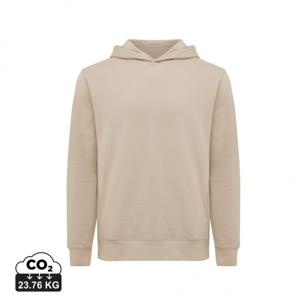 IQONIQ Yengo Hoodie mit Seitentaschen aus rec. Baumwolle, desert XL