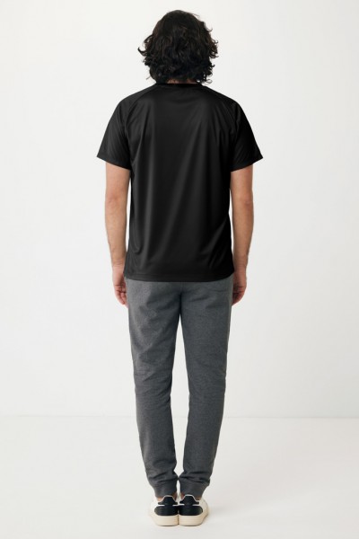 IQONIQ Tikal Sport Quick-Dry T-Shirt aus rec. Polyester, schwarz 5XL