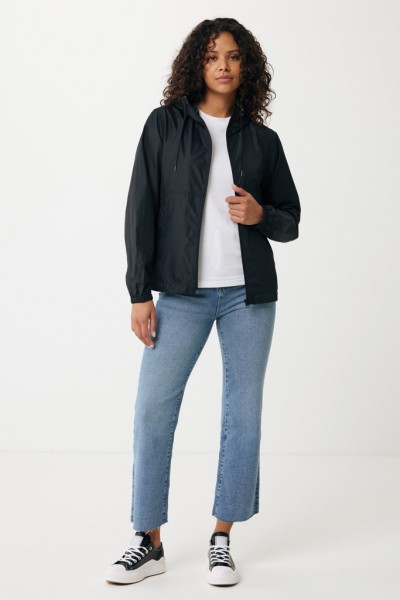 IQONIQ Logan Lightweight Jacke aus recyceltem Polyester, schwarz XXXL