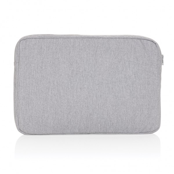 Laluka AWARE™ 15,6` Laptoptasche aus recycelter Baumwolle, grau