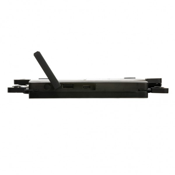 Solarpulse 10W tragbares Solarmodul aus RCS rPlastik, schwarz