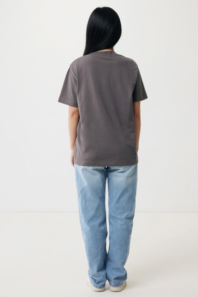 IQONIQ Kakadu relaxed T-Shirt aus recycelter Baumwolle, anthrazit XS