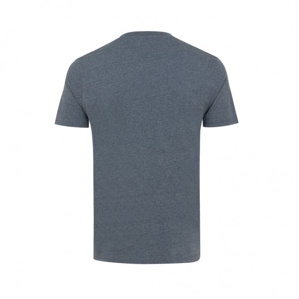 IQONIQ Manuel ungefärbtes T-Shirt aus recycelter Baumwolle, heather navy XXS