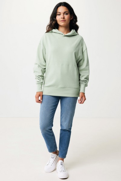 IQONIQ Yoho Relax-Hoodie aus recycelter Baumwolle, Iceberg green XL