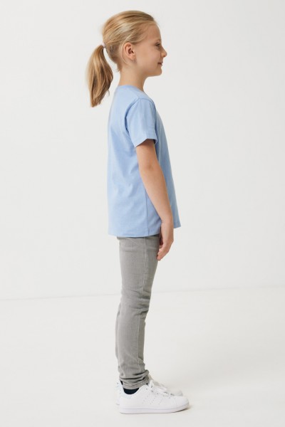 IQONIQ Koli Kids T-Shirt aus recycelter Baumwolle, sky blue 34