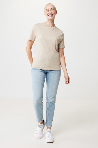 IQONIQ Sierra Lightweight T-Shirt aus recycelter Baumwolle, light heather brown S