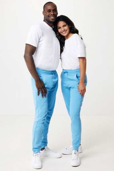 IQONIQ Cooper Jogger aus recycelter Baumwolle, tranquil blue S