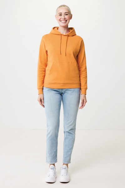 IQONIQ Jasper Hoodie aus recycelter Baumwolle, sundial orange XXS