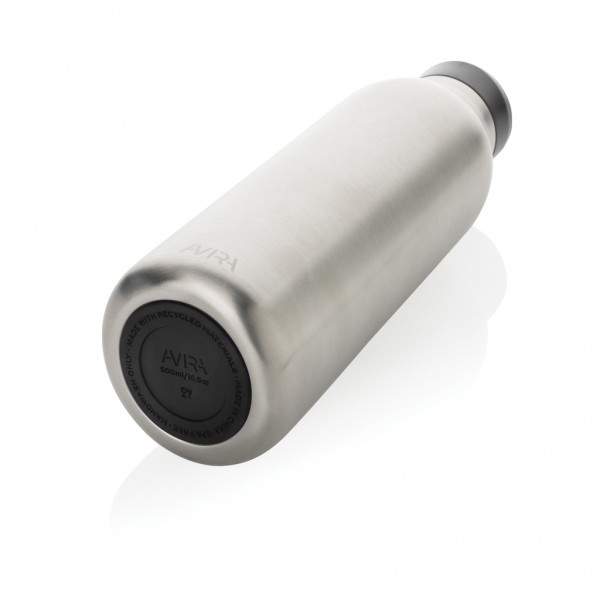 Avira Avior RCS recycelte Stainless-Steel Flasche 500ml, silber