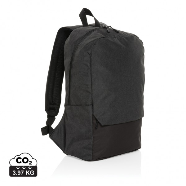 Kazu AWARE™ 15,6` RPET Laptop-Rucksack, schwarz