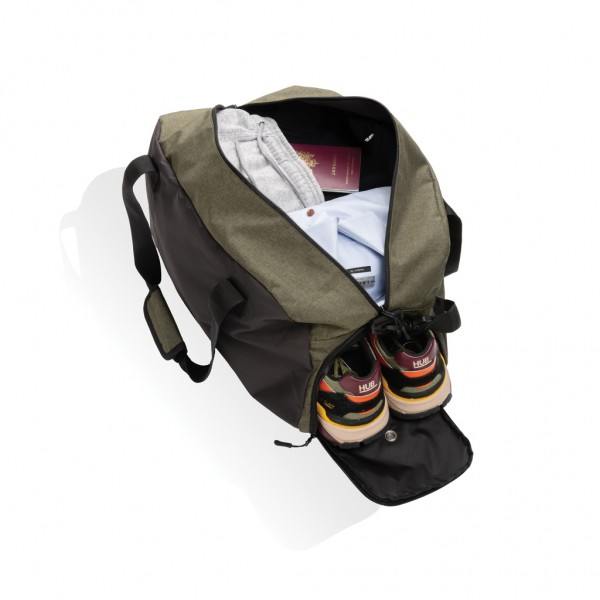 Kazu AWARE™ RPET Weekend-Duffel-Bag, grün
