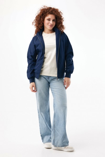 IQONIQ Odin Urban Jacke aus recyceltem Polyester, navy blau XXXL