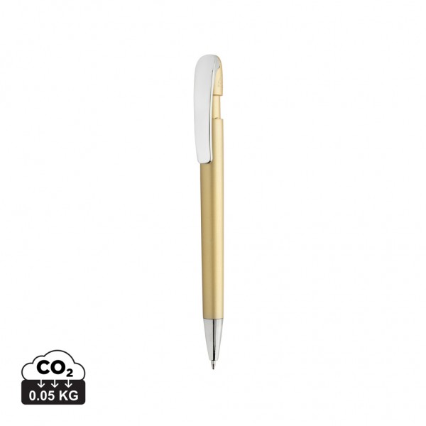 Glide GRS-zertifizierter rABS Stift mit Metallclip, gold