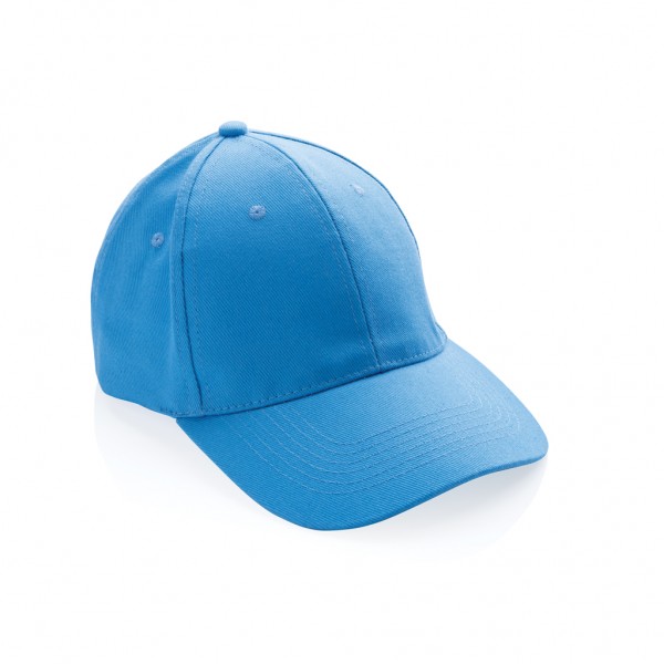 Impact 6 Panel Kappe aus 280gr rCotton mit AWARE™ Tracer, tranquil blue