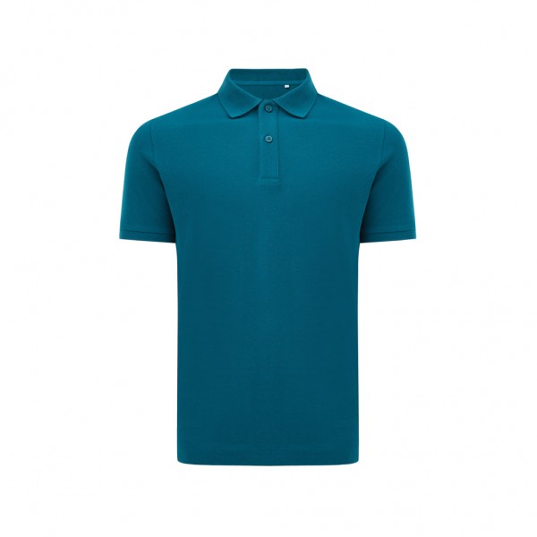 IQONIQ Yosemite Piqué-Poloshirt aus recycelter Baumwolle, dark teal XXL