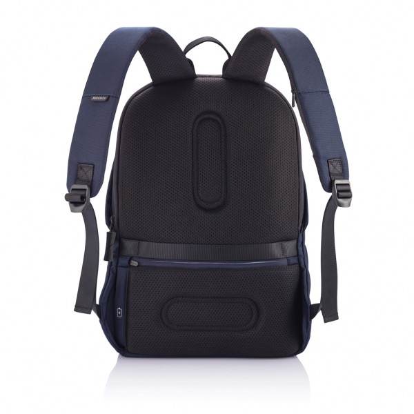 Bobby Soft, Anti-Diebstahl-Rucksack, navy blau
