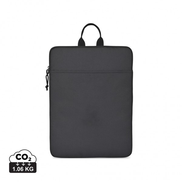 Renew AWARE™ rPET 16`` Laptop Sleeve, schwarz