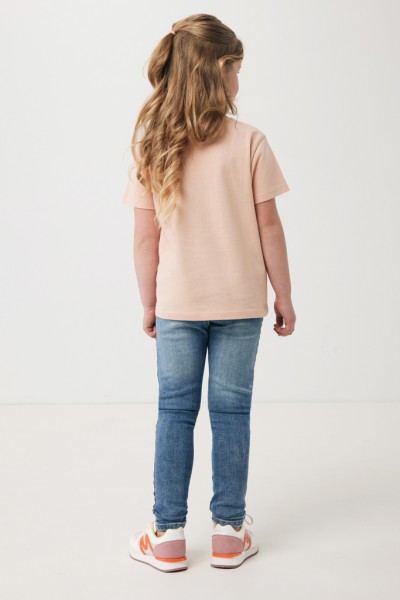 IQONIQ Koli Kids T-Shirt aus recycelter Baumwolle, peach nectar 910
