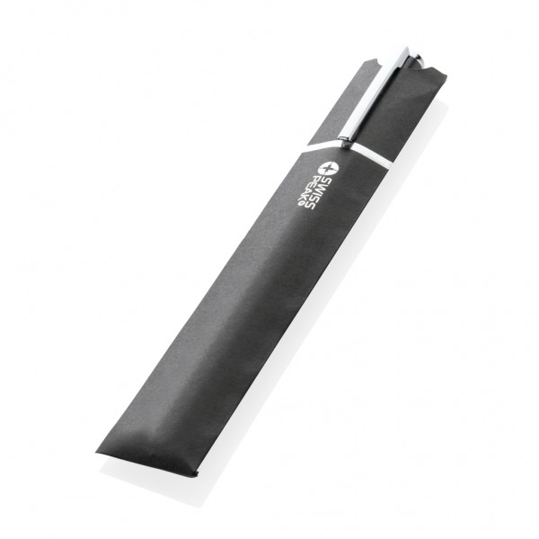 Swiss Peak Cedar Stift aus RCS recyceltem Aluminium, schwarz
