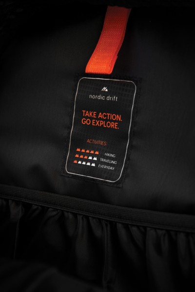Nordic Drift Trail RCS Rucksack 24L, schwarz