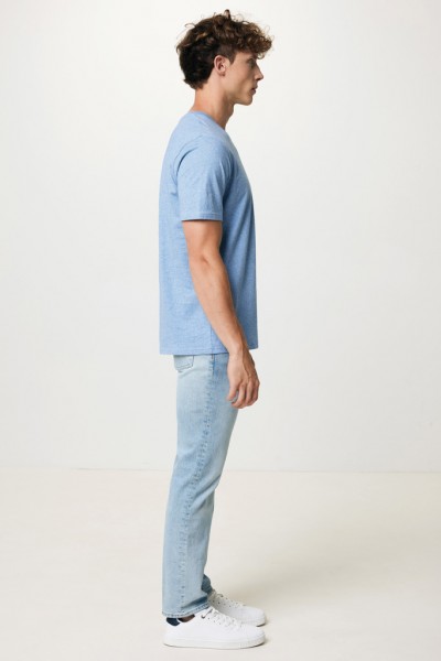 IQONIQ Sierra Lightweight T-Shirt aus recycelter Baumwolle, light heather blue S