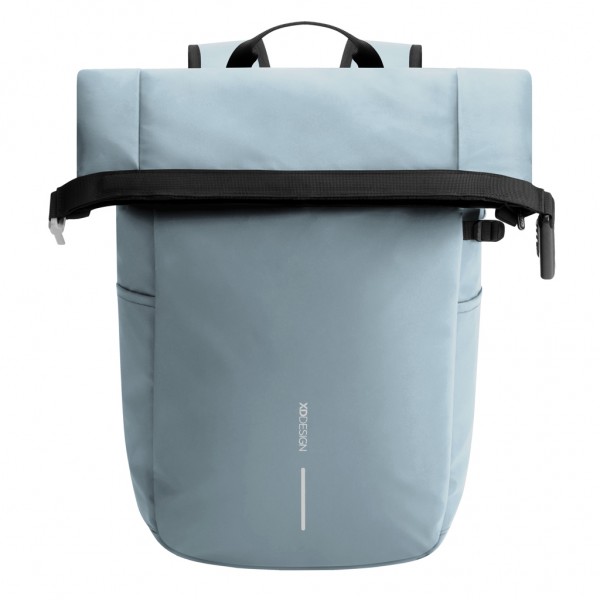 Urban wasserabweisender Anti-Diebstahl Rucksack, blau