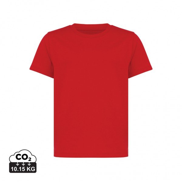 IQONIQ Koli Kids T-Shirt aus recycelter Baumwolle, rot 910